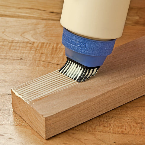 Rockler silicone glue brush for even distribution on wide boards