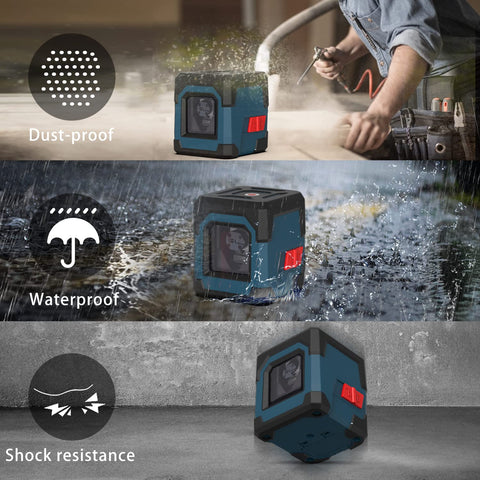 RockSeed laser level magnetic bracket supports versatile mounting on metal surfaces.
