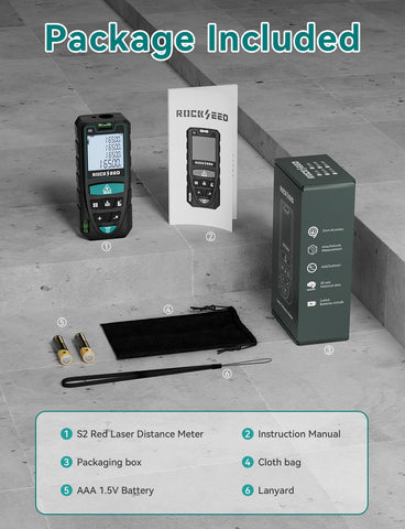 RockSeed compact design with wrist strap for portable use.