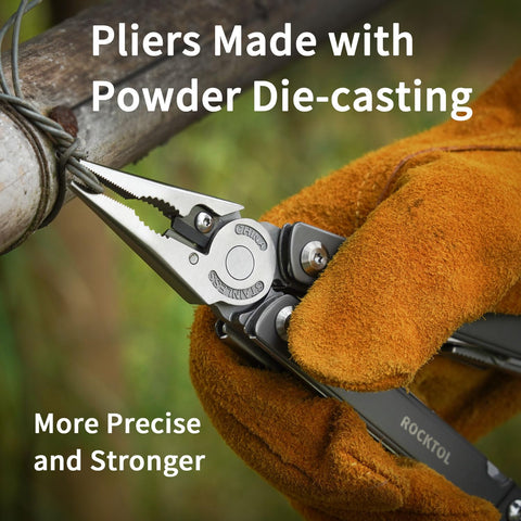 ROCKTOL 27-in-1 tools enable versatile on-the-go tasks.
