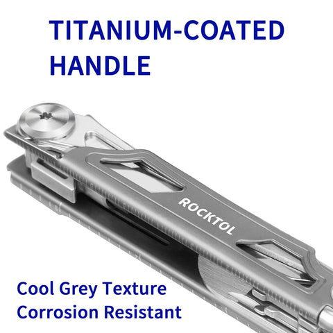 ROCKTOL pocket-clip edc tool keeps multitool within easy reach.