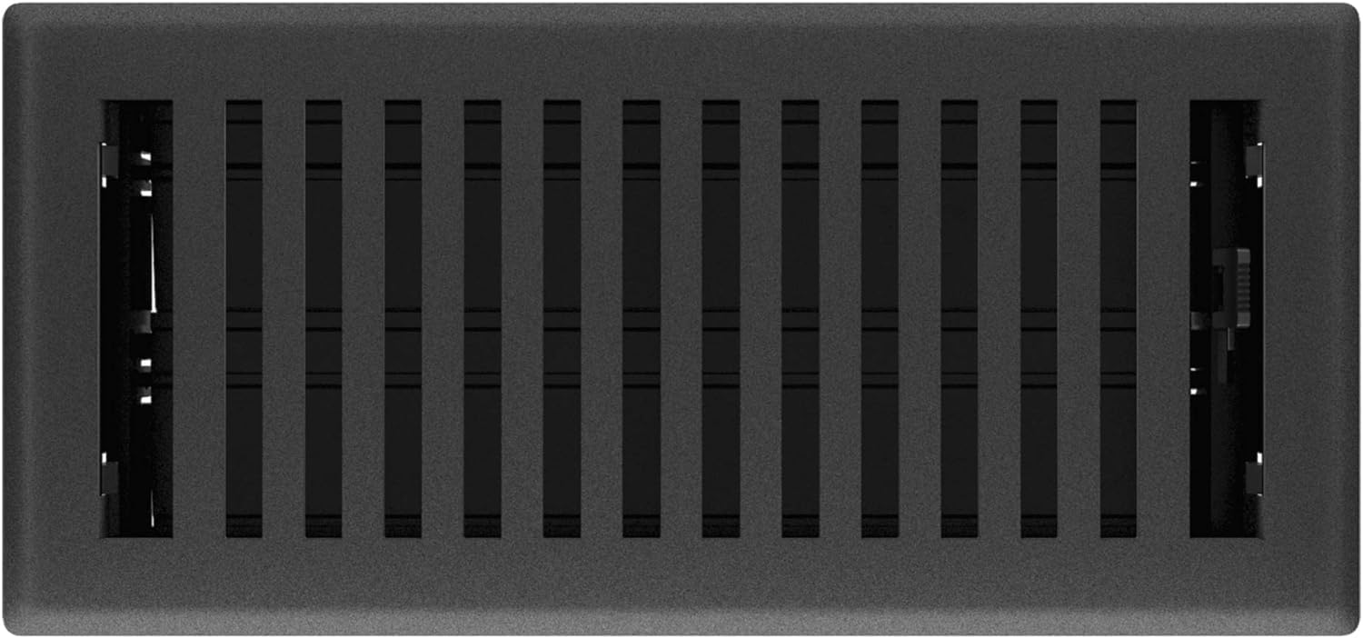 Rocky Mountain Goods register vent with adjustable airflow for modern floors.
