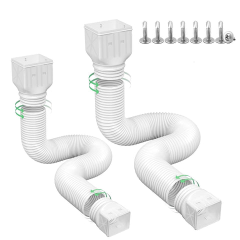Rodnsurw compact two drains kit reduces overflow during heavy rain