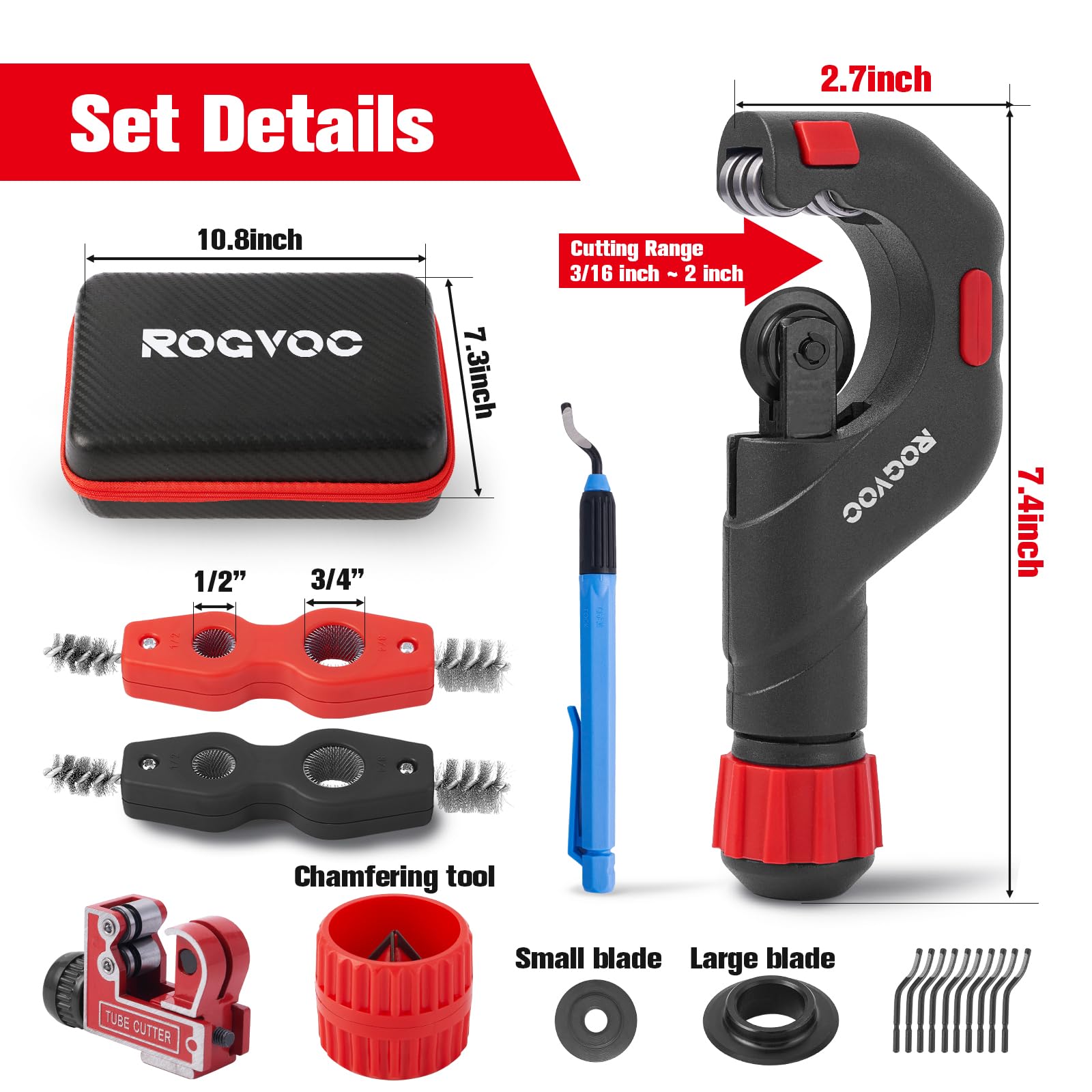ROGVOC EVA case keeps tools organized for on-site work