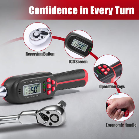 Rogvoc torque wrench calibrated to plus/minus two percent accuracy for reliability