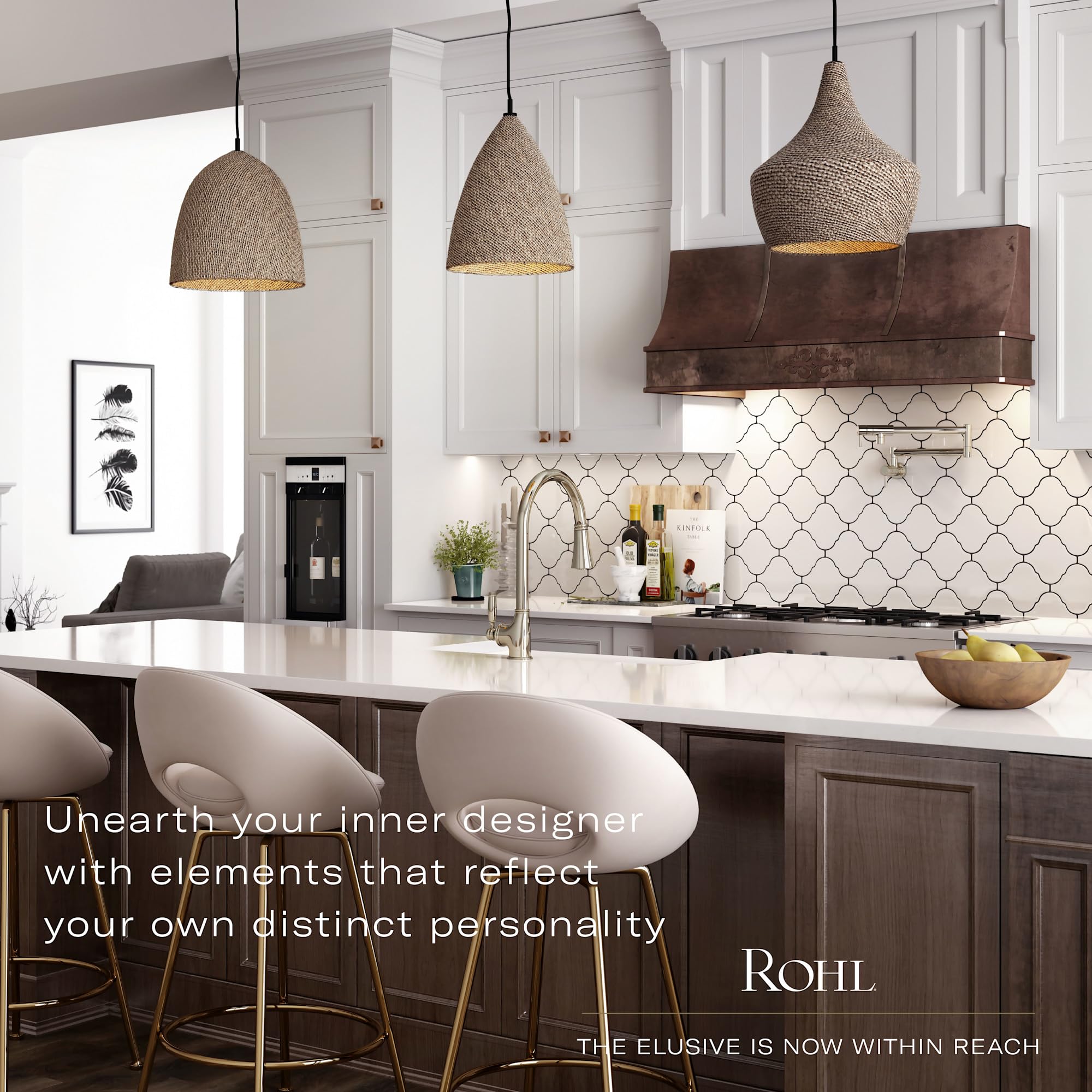 Rohl Arolla water filtration system replacement cartridge supporting consistent taste.