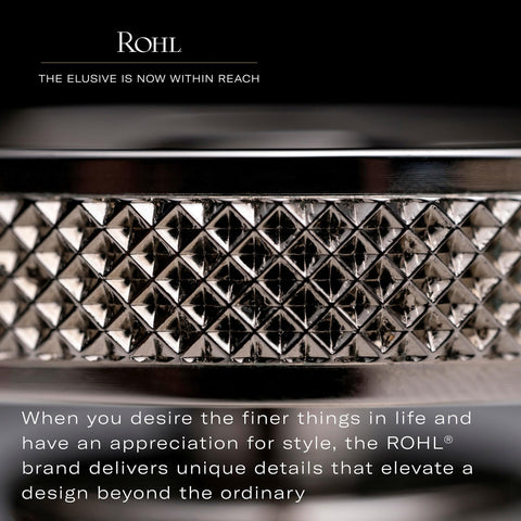 Rohl HRF-1000 uses ceramic, silver, carbon, and zeolite materials.