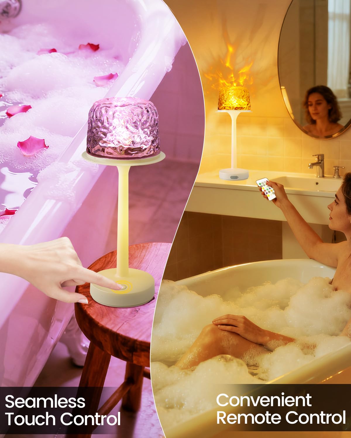 Rohociky bathroom LED light with moisture resistance and versatile color options