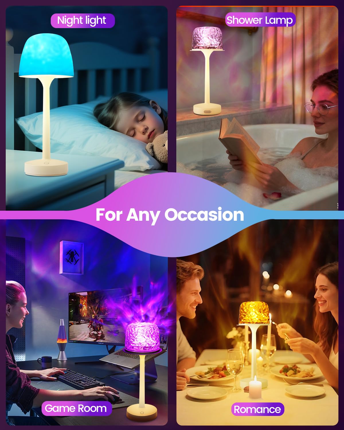 Rohociky gift-worthy shower lamp ideal for cozy evenings and stylish bathrooms