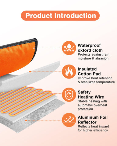 Roicaholy 3-layer insulation design concentrates warmth to prevent freezing