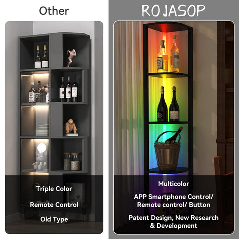 Multiple color modes create mood-enhancing ambience