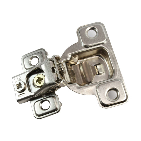 Rok Salice 106-degree excenthree hinge with half-inch overlay for smooth self-close operation