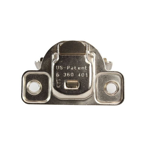 Rok Salice face-frame hinge with nickel finish for durable cabinet updates