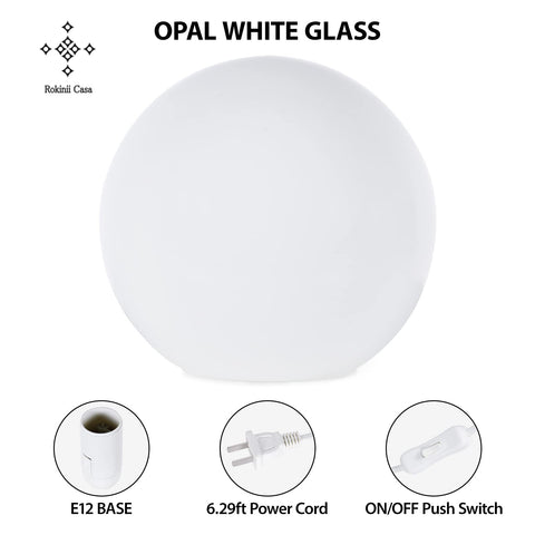 Rokinii Casa bulb-type-e12-compatible design supports energy-efficient LEDs
