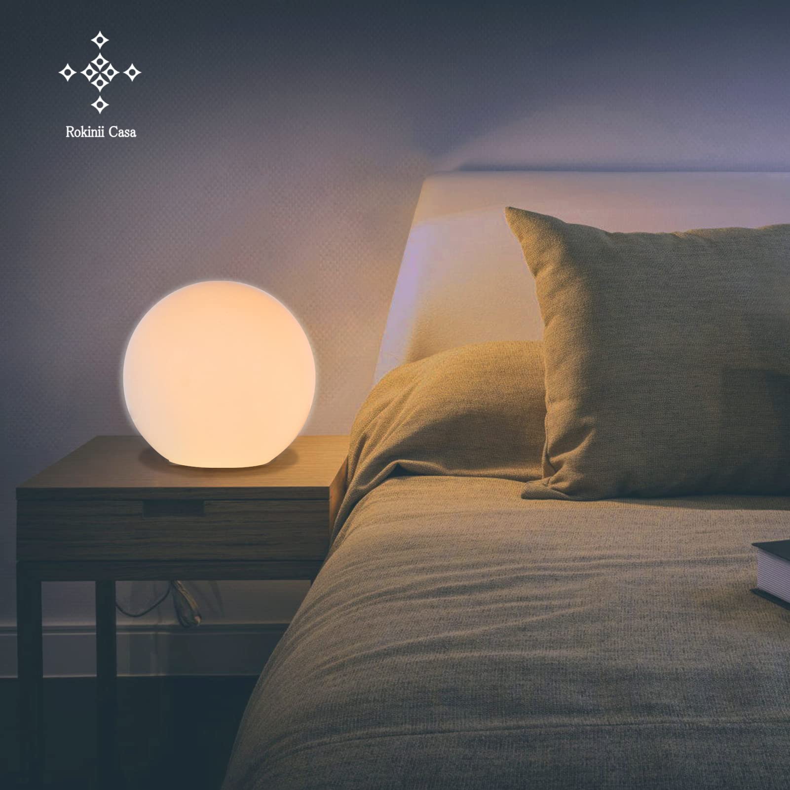 Rokinii Casa cord-length-6-29ft lamp offers versatile placement options