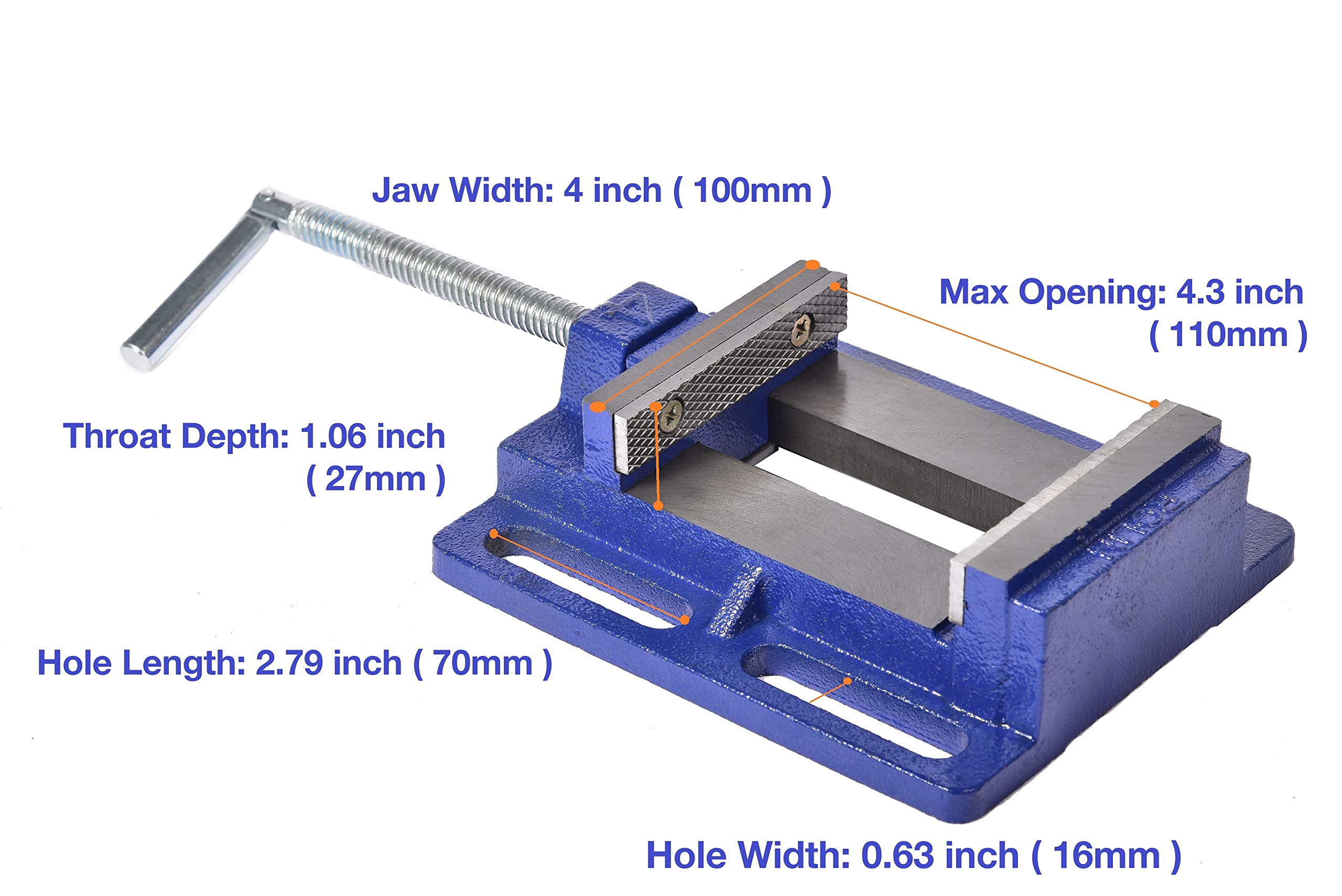 ROLIN vise mounted on a workstation for easy installation