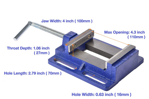 ROLIN vise mounted on a workstation for easy installation