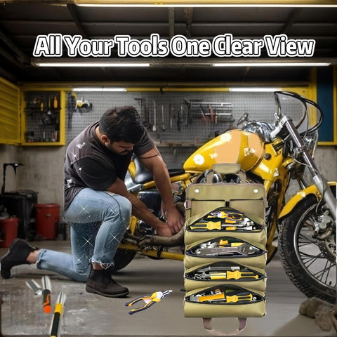 Roll Up Tool Bag ready as a practical gift for dads.