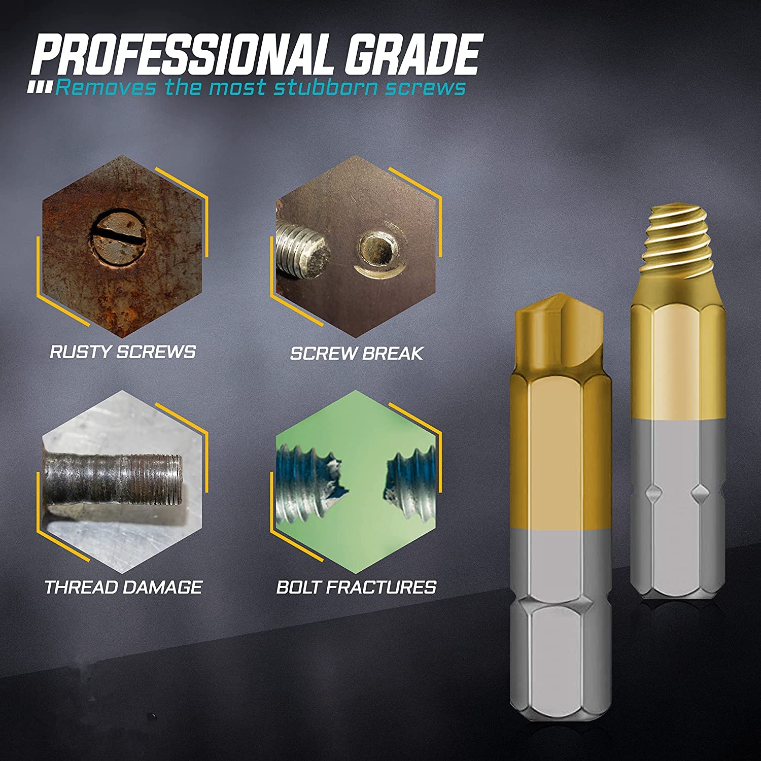 Roll With Us Depot drill-ready tools fit most drills for quick projects.