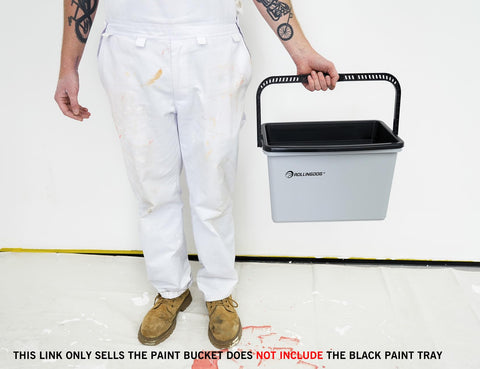 Rollingdog 12-inch paint bucket tray compatibility with tray 20145.