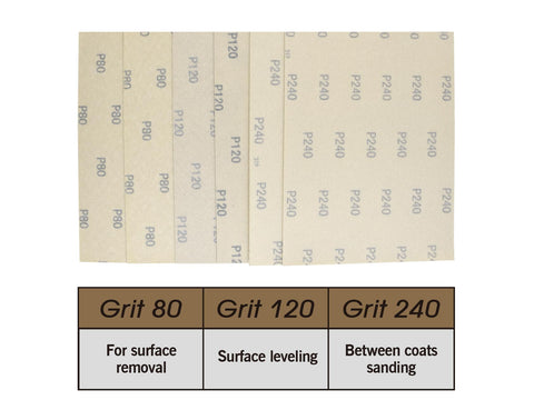 ROLLINGDOG hook‑and‑loop attachment enables quick grit changes