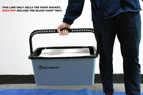 ROLLINGDOG epoxy-capable bucket suitable for heavy-duty coatings and epoxy jobs.