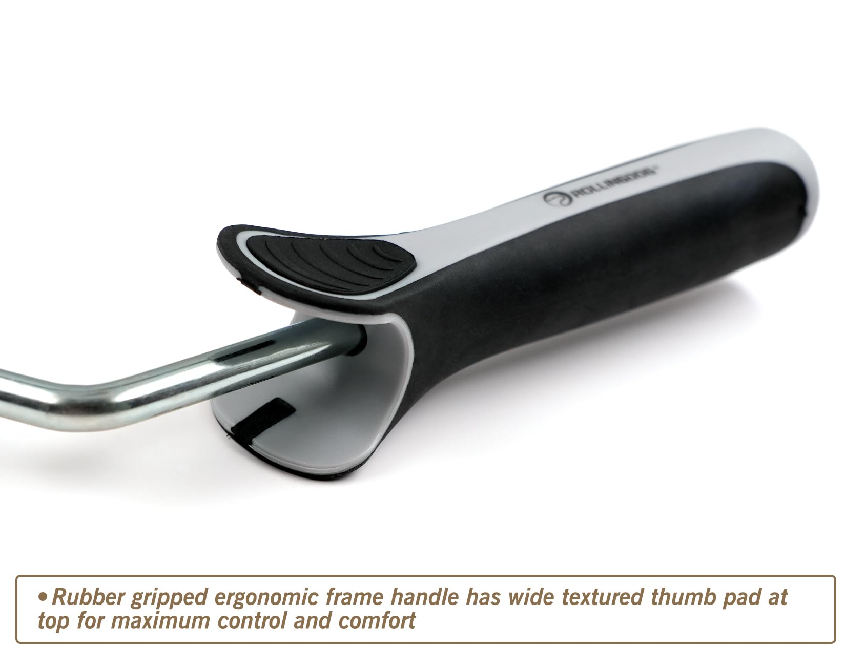 ROLLINGDOG epoxy-aeration roller for self-leveling floors helps uniform coating
