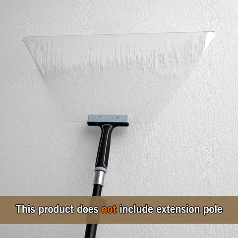 ROLLINGDOG threaded end connects to extension pole for hard to reach ceilings.