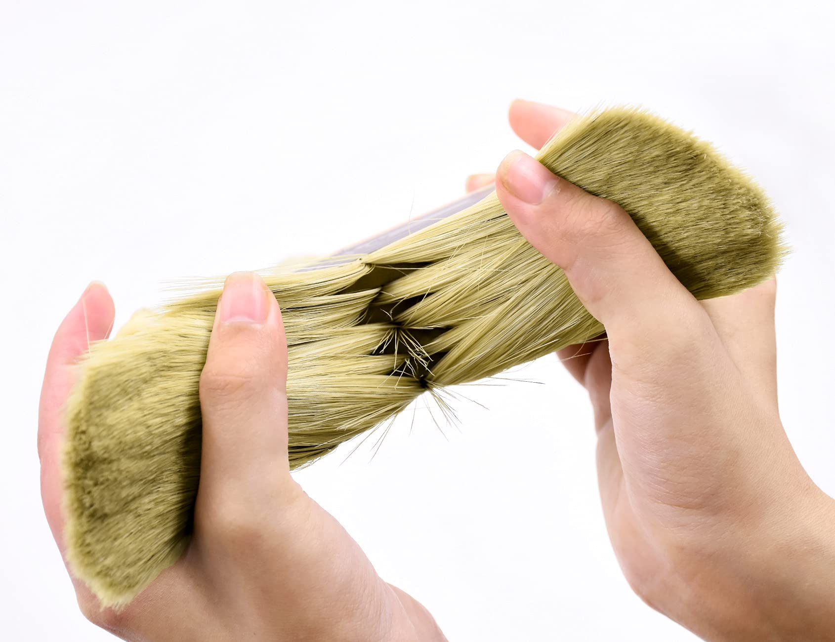 ROLLINGDOG limewash brush wide head enables quick, uniform coats