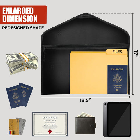 ROLOWAY Hanger Safe 4-layer fireproof design adds extra protection for valuables.
