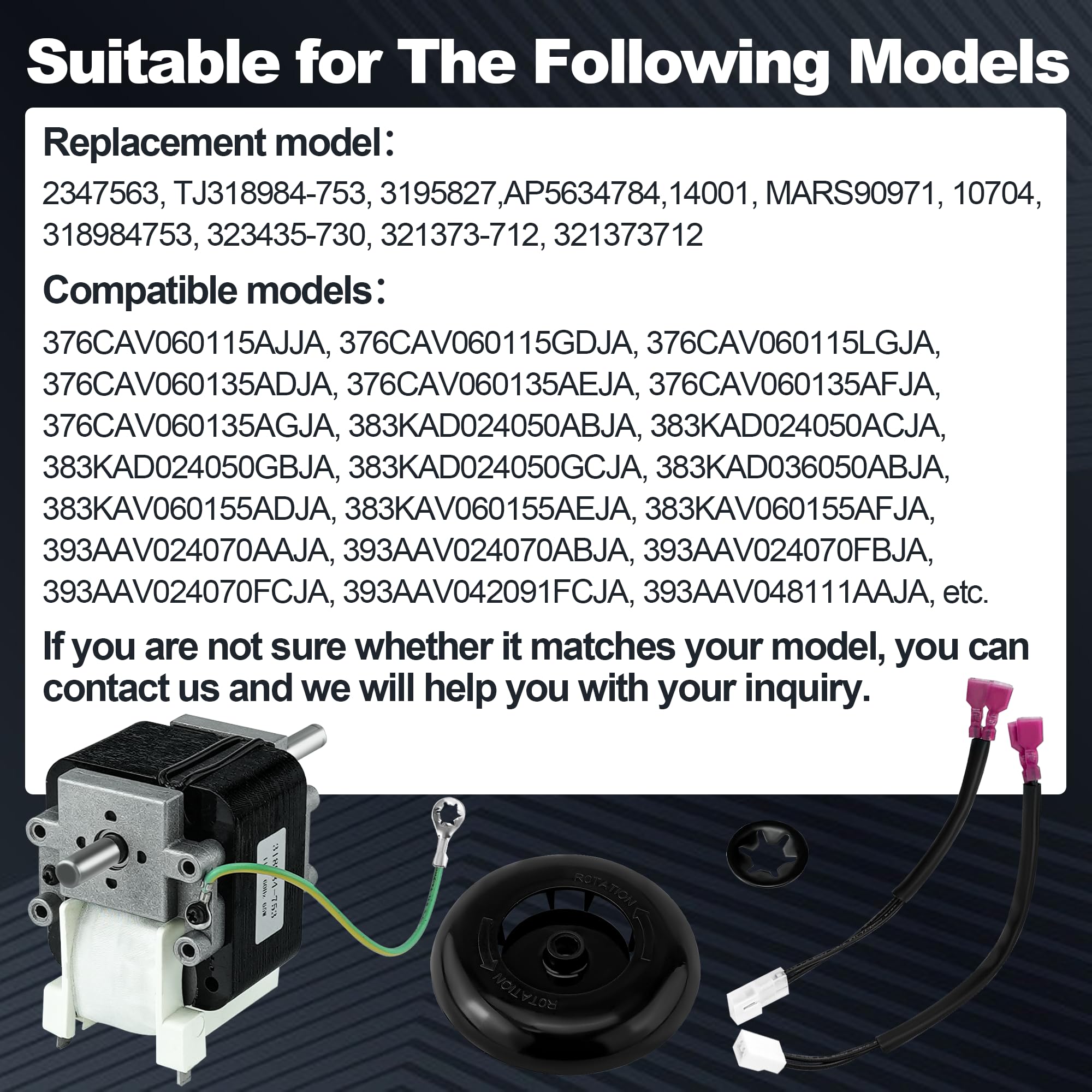 Romalon 318984-753 image shows included components and durable construction for lasting performance