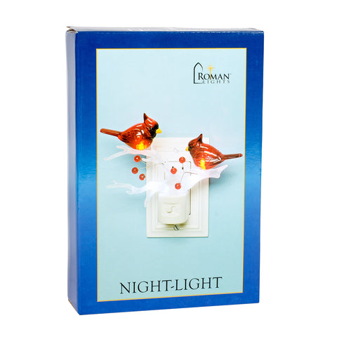 Roman wall plug night light arrives brand new in original packaging