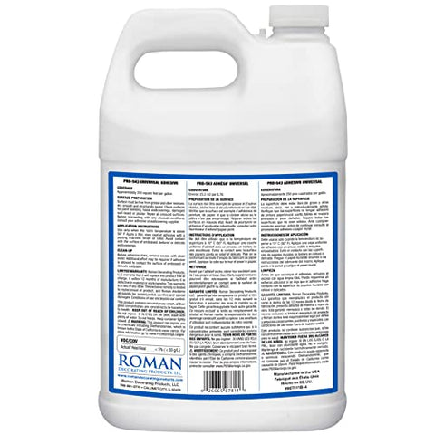 ROMAN PRO-543 being rolled onto wall, easy application for pattern matching
