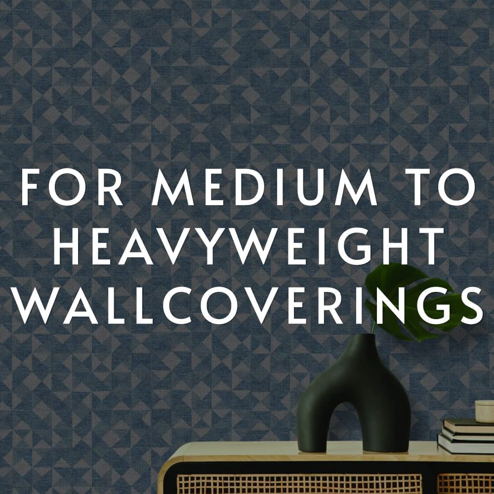 ROMAN PRO-838 compatible with vinyl and non-woven wallcoverings for versatile projects.