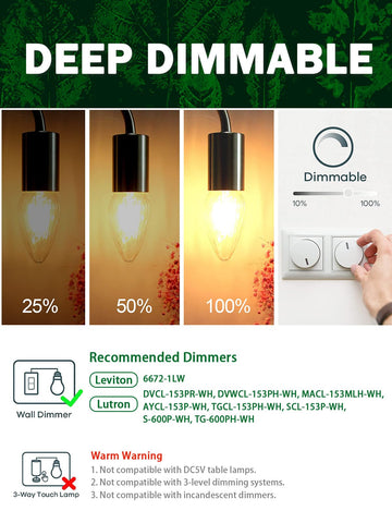 ROMANJOY F15 LED bulb fits standard E26 bases for versatile fixtures.