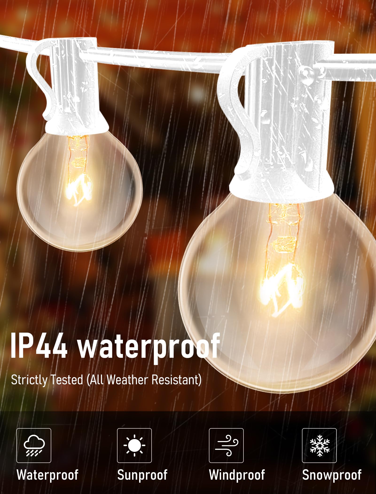 Romasaty weather-resistant casing for indoor/outdoor use