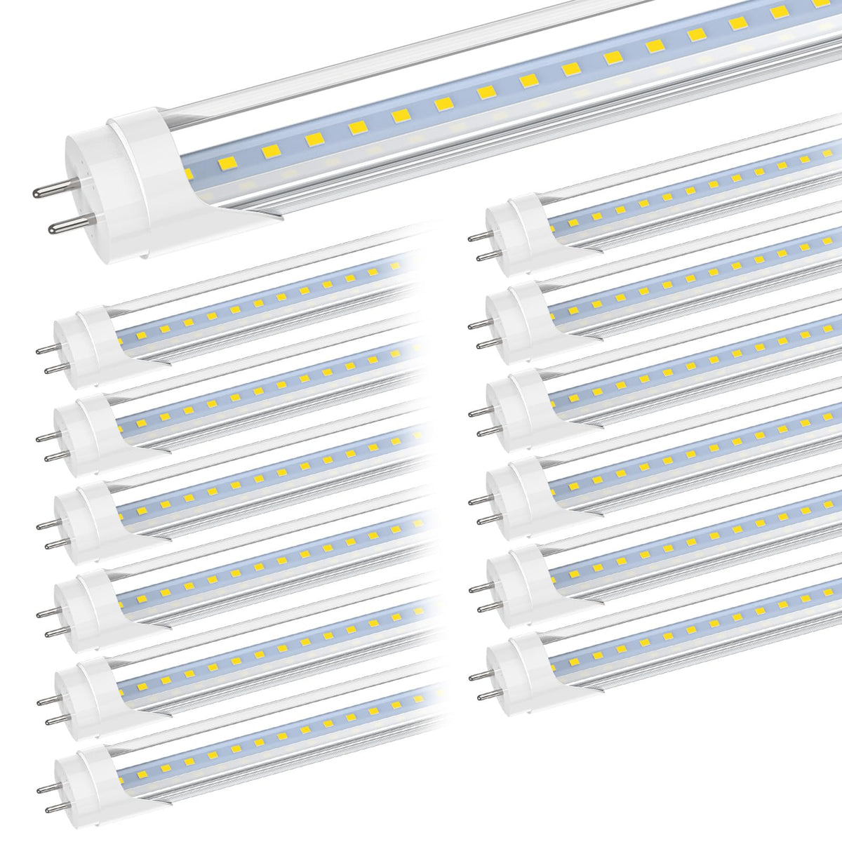 Romwish 24-inch T8 LED tube light for compact cabinets with bright 1120LM output.