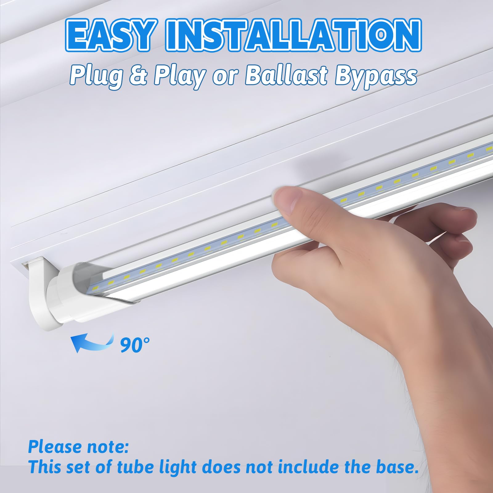 Romwish Double-ended power connection for easy wiring in fixtures.