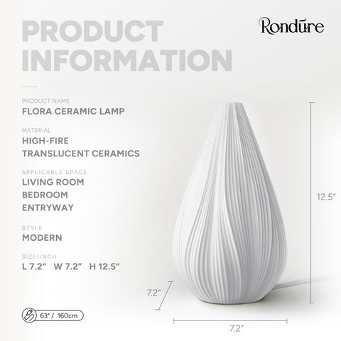 RONDURE dimmer control enables precise brightness control
