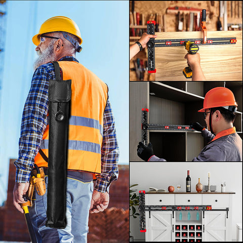 RONGPRO bevel gauge supports consistent angled markings for future cuts.