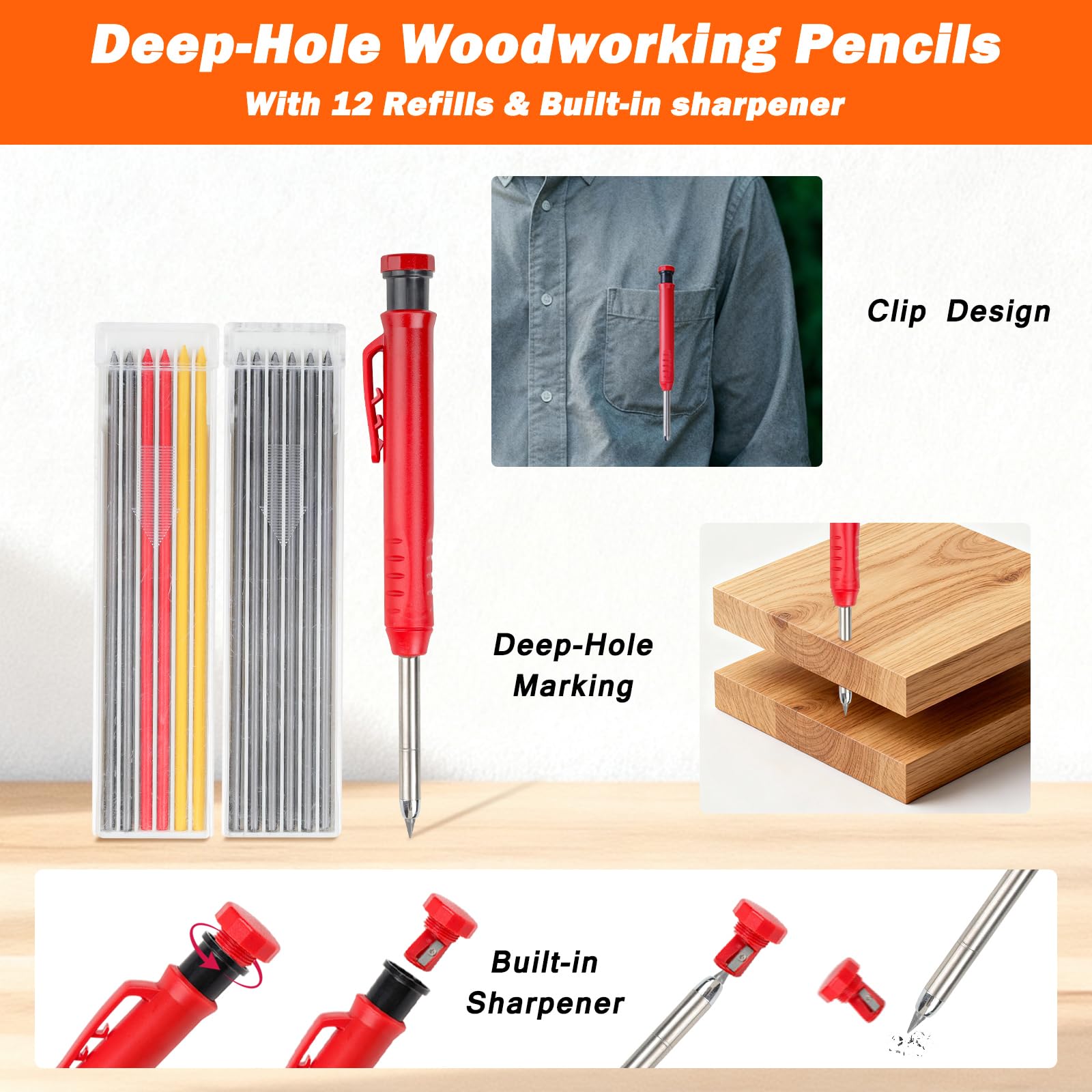 Rongpro convenient hanging design for easy storage between projects.