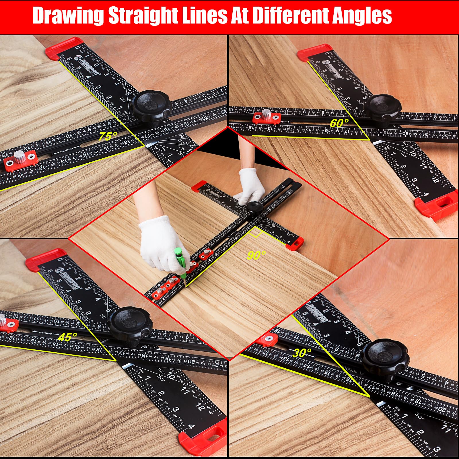 RONGPRO portable storage bag included for easy transport.