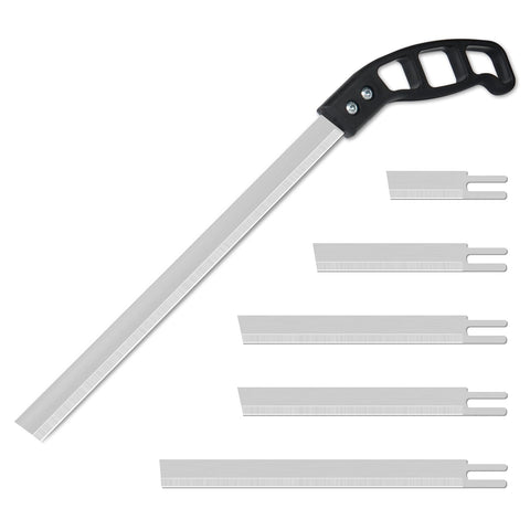 RONGTER 6-pcs sponge cutting knife set for precise, clean cuts on foam