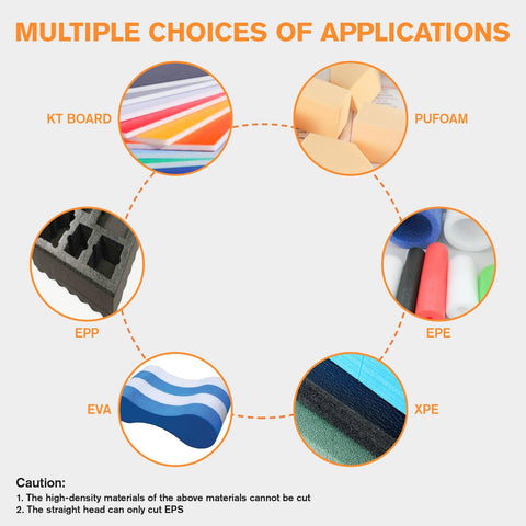 RONGTER five hot wires offer versatile foam cutting options
