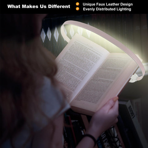 ROOKIELEDS four-color temperatures tailor warmth for reading in any setting.
