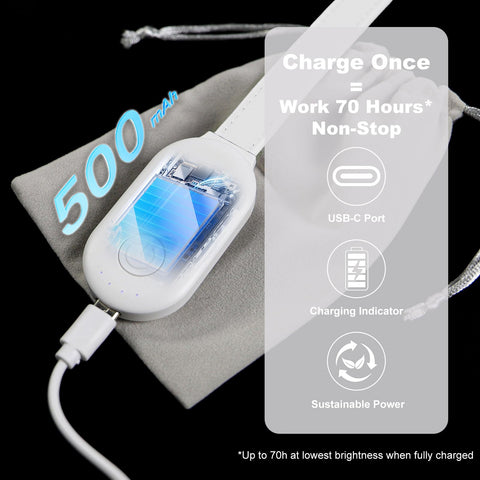 ROOKIELEDS stepless dimming lets you set brightness from soft to bright.