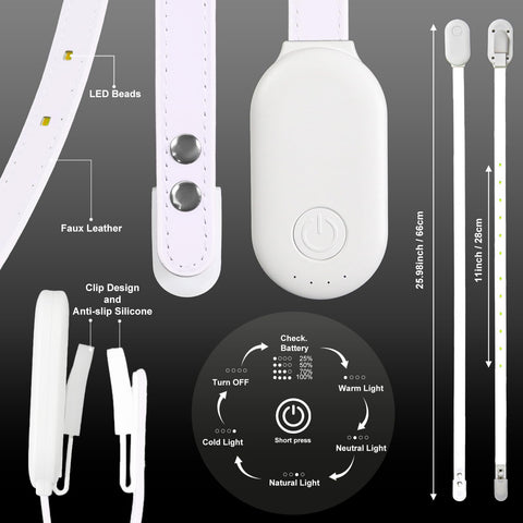 ROOKIELEDS USB-C charging ensures quick power on the go.