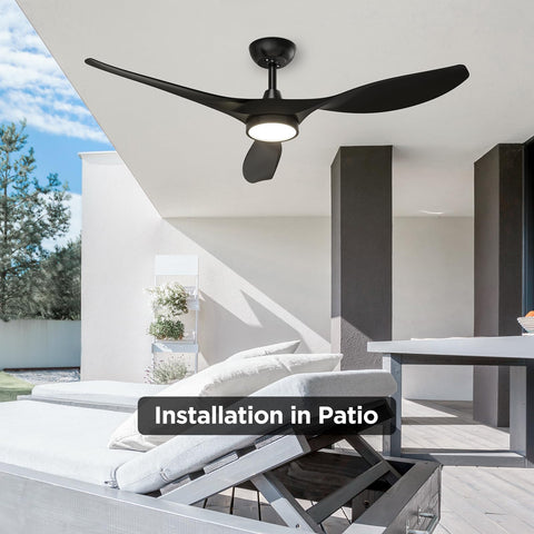 Roomratv ceiling fan memory function recalls last settings.