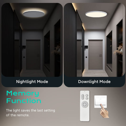 Roomratv intensity options suitable for daytime tasks and evening relaxing chores.
