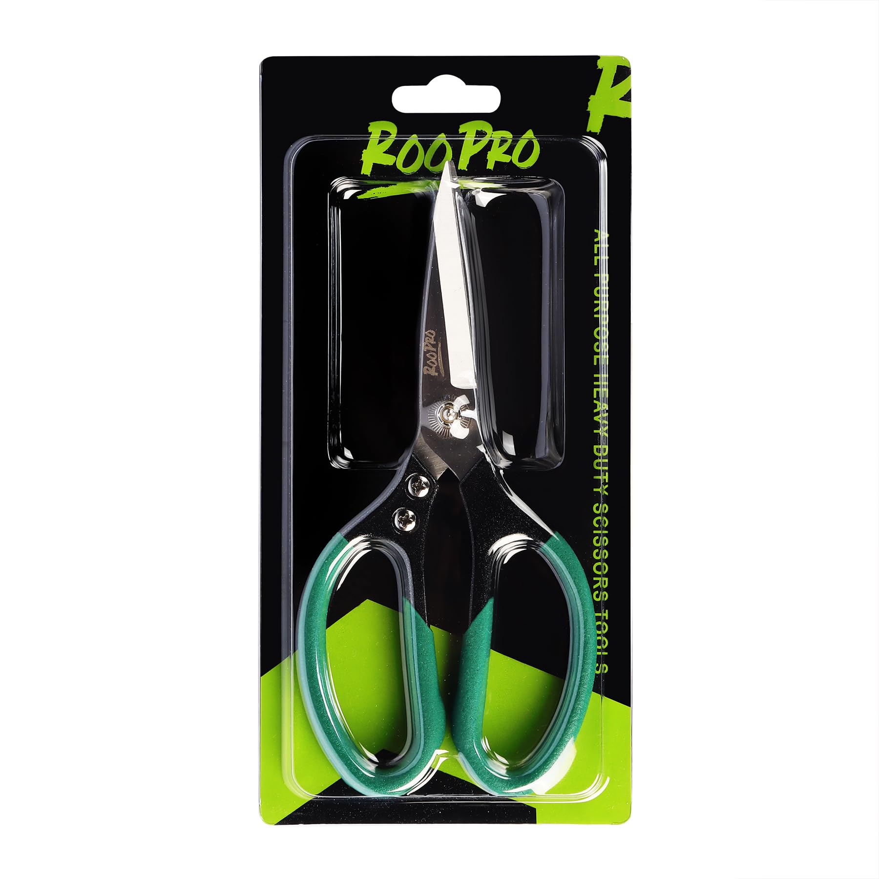 RooPro scissors with adjustable tension screw for precise control